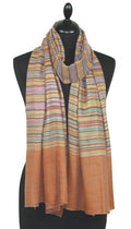 Pashmina Rayures Multicolores